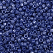 Miyuki Perlen delica's 11/0 Duracoat opaque matte dyed navy blue
