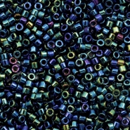Miyuki Perlen delica's 11/0 Metallic iris dark blue