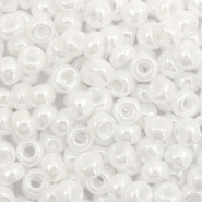 Miyuki Rocailles 6/0 Ceylon white pearl 6-528