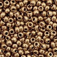 Miyuki Rocailles 8/0 Metallic dark bronze 8-457