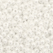Miyuki Rocailles 8/0 Ceylon white pearl 8-528