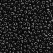 Miyuki Rocailles 11/0 Opaque black 11-401