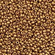 Miyuki Rocailles 11/0 Metallic light bronze 11-457L