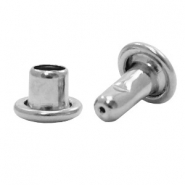 Metall Zubehör DQ Snap rivets Antique silber