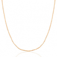 Ketten aus Stainless Steel - Rostfreiem Stahl Ballchain Mix&Match Rosegold