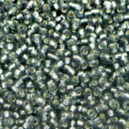 Miyuki Rocailles 11/0 Silverlined gray 11-21