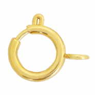 Stainless Steel - Rostfreiem Stahl Schmuckzubeh&ouml;r Verschluss 14x17mm Gold