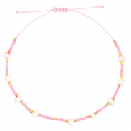 Armbänder Pearl Miyuki Pink