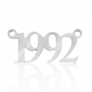 Stainless Steel - Rostfreiem Stahl Anhänger/Zwischenstück Jahr 1992 Silber