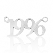 Stainless Steel - Rostfreiem Stahl Anhänger/Zwischenstück Jahr 1996 Silber