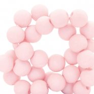 4 mm Acryl Perlen Rose tan
