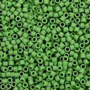 Miyuki Perlen delica's 11/0 Opaque matte green DB-754
