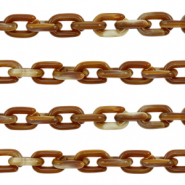 Acrylkette 15mm Brown