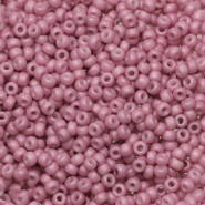 Miyuki Rocailles 11/0 Opaque matte dusty orchid purple 11-2024