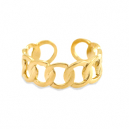 Ringe aus Stainless Steel - Rostfreiem Stahl Gold