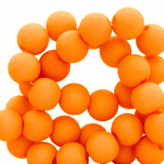 6 mm Acryl Perlen matt Orange peel