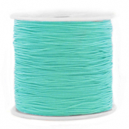 Macramé Band 0.8mm Dark turquoise blue