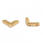 Tile beads Pfeil Gold