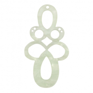 Resin Anh&auml;nger Barock Neo mint green