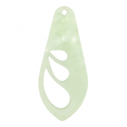 Resin Anh&auml;nger Fl&uuml;gel Neo mint green