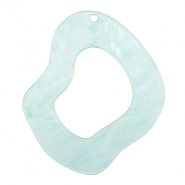 Resin Anh&auml;nger im Organicdesign Sky blue