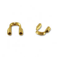 Stainless Steel - Rostfreiem Stahl Schmuckzubehör Drahtschutz Gold