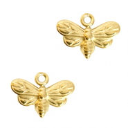 Stainless Steel - Rostfrei Stahl Anhänger Schmetterling Gold