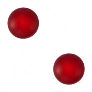 4 mm soft Cabochon "Geburtssteine" Januar Polaris Elements SS16 shiny Wine red