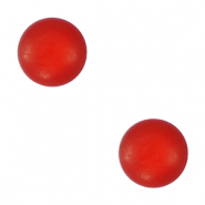 4 mm soft Cabochon "Geburtssteine" Juli Polaris Elements SS16 shiny Berry red