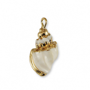 Muschel Anhänger Specials White-gold