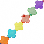 Muschel Perlenn Glücksklee Multicolour
