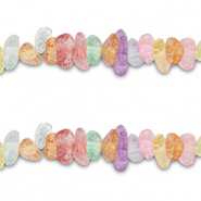 Chip Steine Perlen Quarz Transparent multicolour
