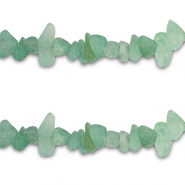 Chip Steine Perlen Aventurinquarz Green
