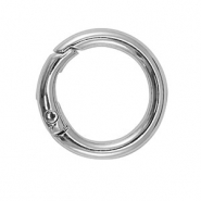 Zubehör Schlüssel Anhänger Ring Silver