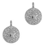 Stainless Steel - Rostfrei Stahl Anhänger Seestern Silver
