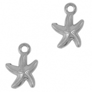 Stainless Steel - Rostfrei Stahl Anhänger Seestern Silver