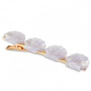 Haarschmuck Haarspang Hülse Lilac