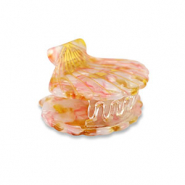 Haarschmuck Haarklemme Hülse Pink-gold