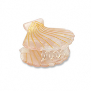 Haarschmuck Haarklemme Hülse Light pink-gold