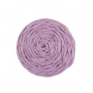 Bast Anhänger 25mm Lilac