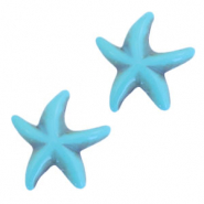Keramik T&uuml;rkis Perlen Seestern Turquoise blue
