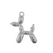 Stainless Steel - Rostfrei Stahl Anhänger Ballonhund Silver