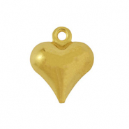 Stainless Steel - Rostfrei Stahl Anhänger Herz Gold