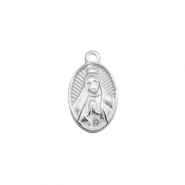 Stainless Steel - Rostfrei Stahl Anhänger Betende Madonna Silver