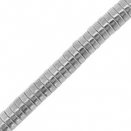 Hämatit Perlen Disc 6mm Silver