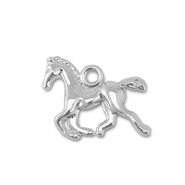 Metall Anhänger Galoppierendes Pferd Silver