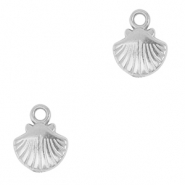 Stainless Steel - Rostfrei Stahl Anhänger Muschel Silver