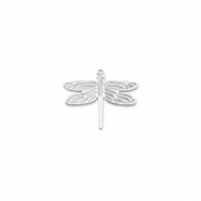 Stainless Steel - Rostfrei Stahl Anhänger Libelle Silver