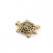 Broschen Schildkröte Gold-black-grey