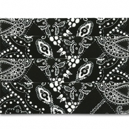 Bandana-Set 4 Stück Black-white